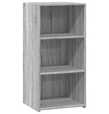 VidaXL Dressoir 45x41x93 cm bewerkt hout grijs sonoma eikenkleurig