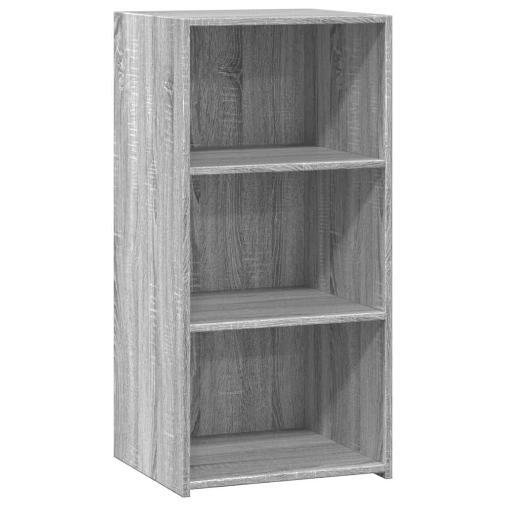 VidaXL Dressoir 45x41x93 cm bewerkt hout grijs sonoma eikenkleurig