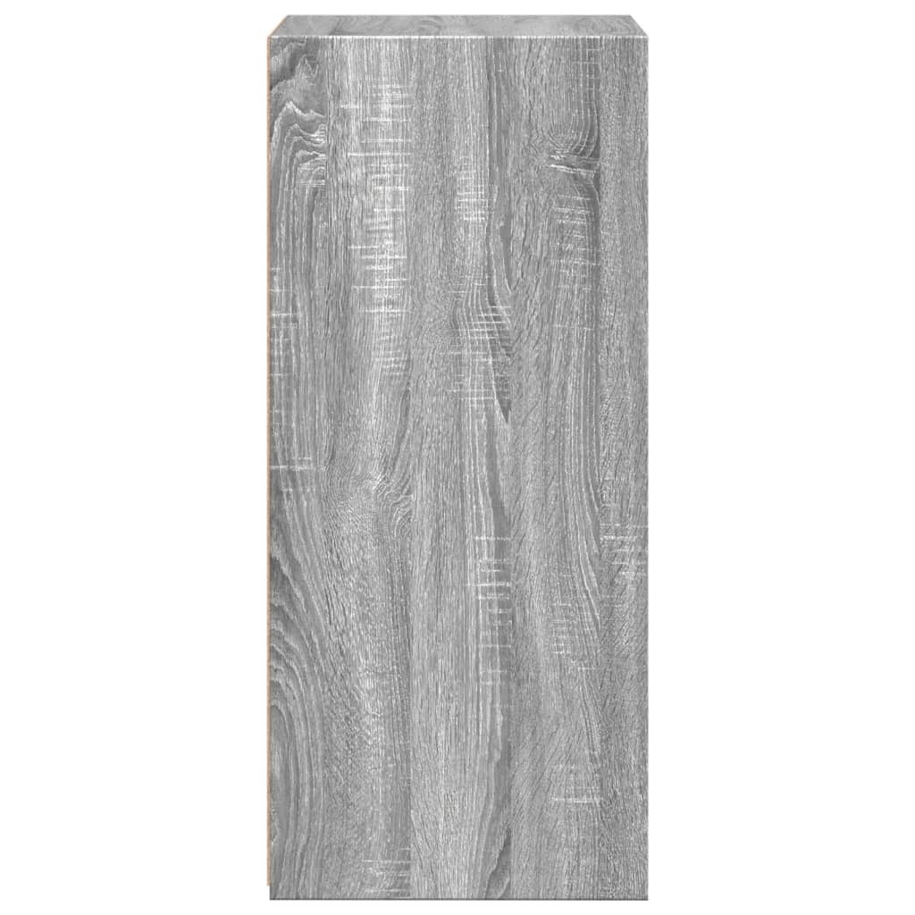 VidaXL Dressoir 45x41x93 cm bewerkt hout grijs sonoma eikenkleurig