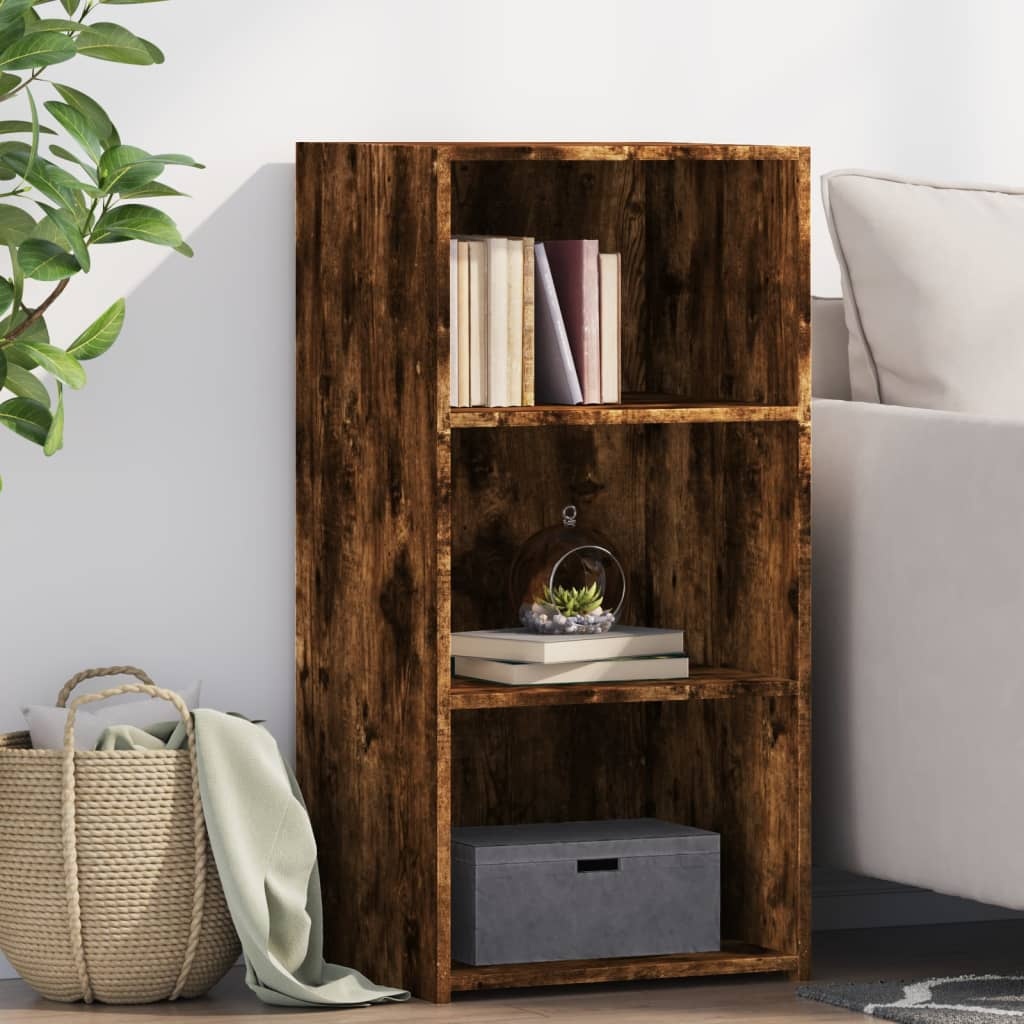 VidaXL Dressoir 45x41x93 cm bewerkt hout gerookt eikenkleurig