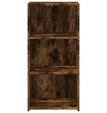 VidaXL Dressoir 45x41x93 cm bewerkt hout gerookt eikenkleurig