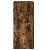 VidaXL Dressoir 45x41x93 cm bewerkt hout gerookt eikenkleurig