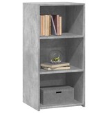 VidaXL Dressoir 45x41x93 cm bewerkt hout betongrijs