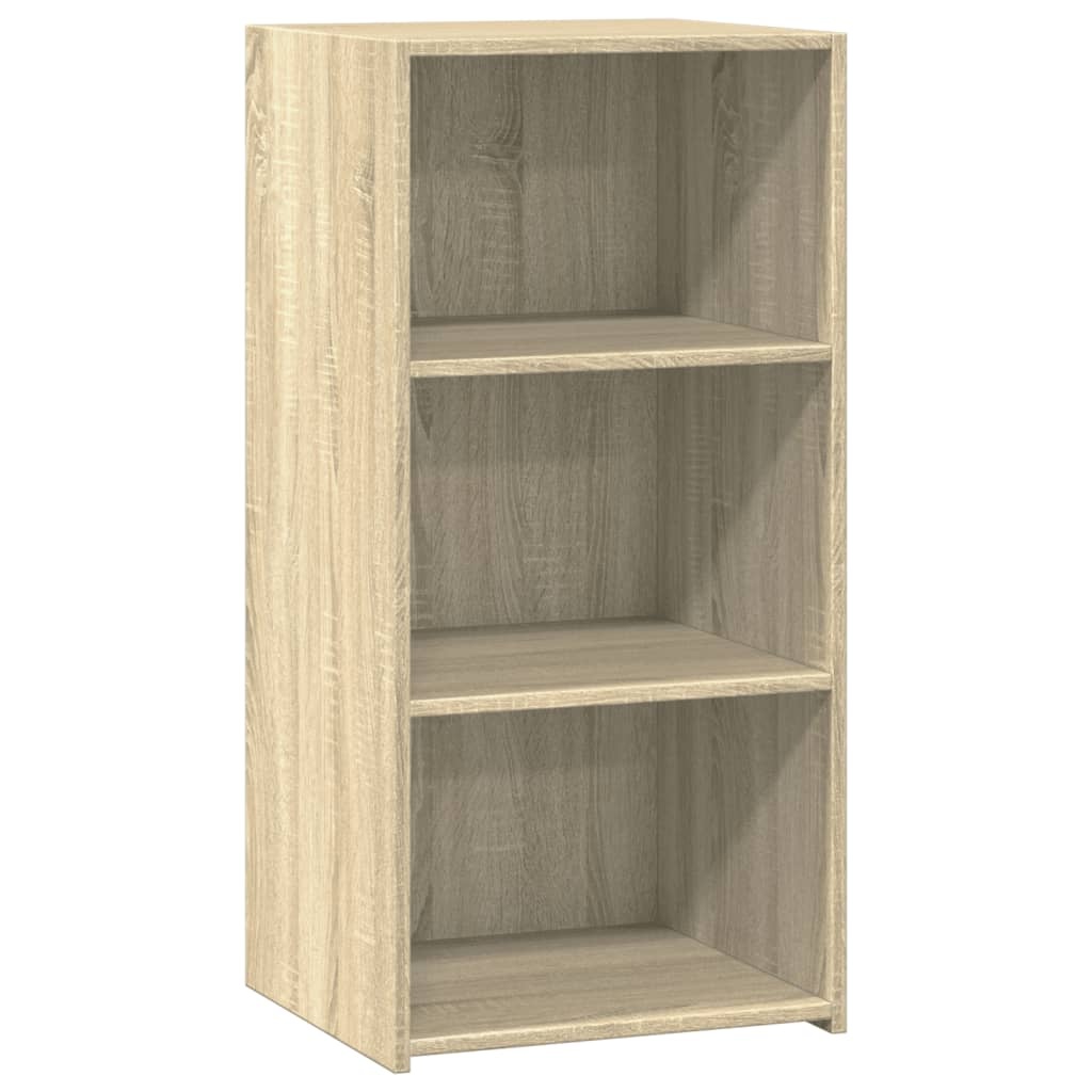 VidaXL Dressoir 45x41x93 cm bewerkt hout sonoma eikenkleurig
