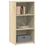VidaXL Dressoir 45x41x93 cm bewerkt hout sonoma eikenkleurig