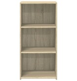 VidaXL Dressoir 45x41x93 cm bewerkt hout sonoma eikenkleurig