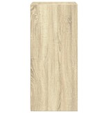 VidaXL Dressoir 45x41x93 cm bewerkt hout sonoma eikenkleurig