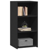 VidaXL Dressoir 45x41x93 cm bewerkt hout zwart