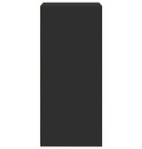 VidaXL Dressoir 45x41x93 cm bewerkt hout zwart