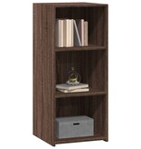 VidaXL Dressoir 40x41x93 cm bewerkt hout bruin eikenkleur