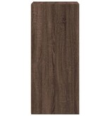 VidaXL Dressoir 40x41x93 cm bewerkt hout bruin eikenkleur