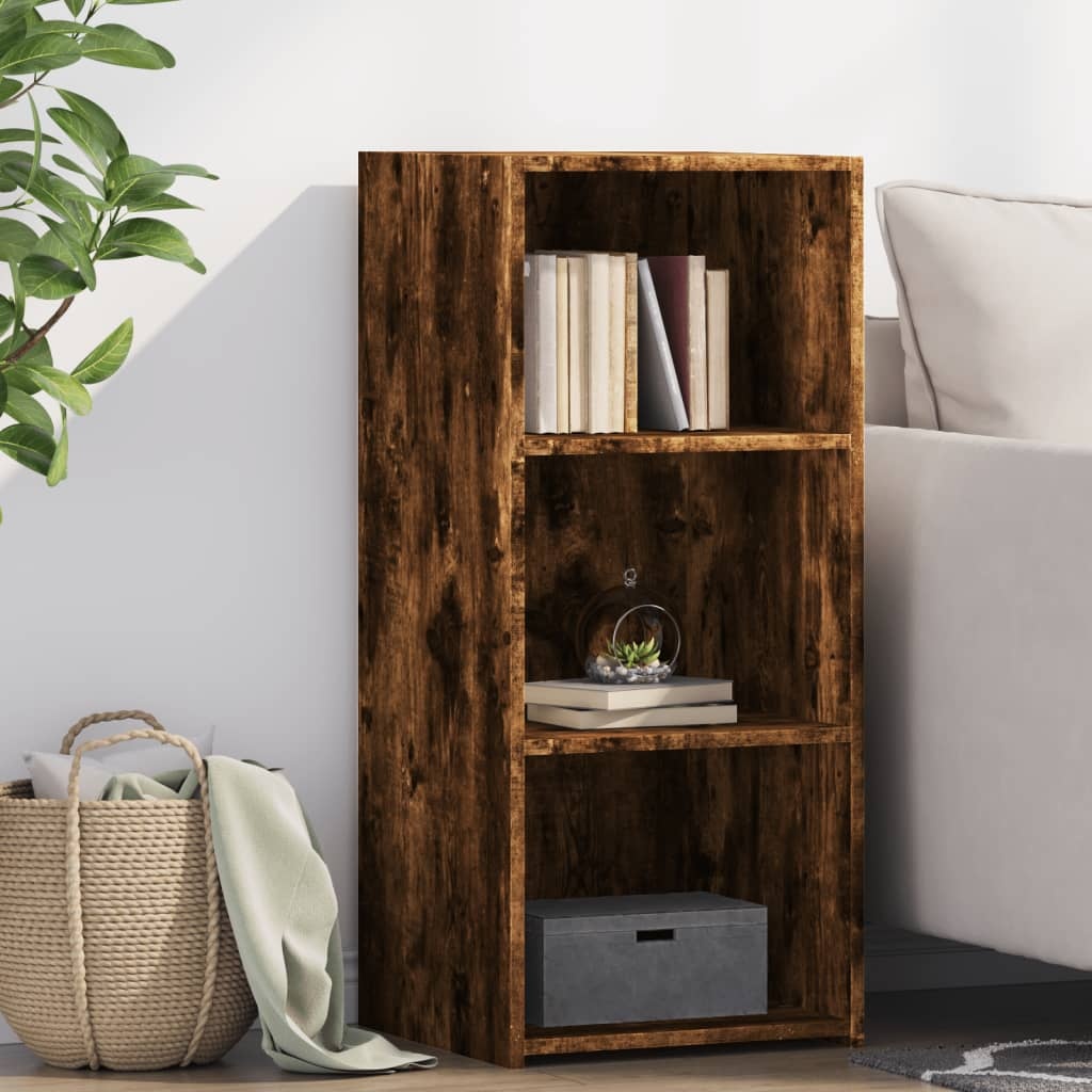 VidaXL Dressoir 40x41x93 cm bewerkt hout gerookt eikenkleurig