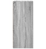 VidaXL Dressoir 30x41x93 cm bewerkt hout grijs sonoma eikenkleurig
