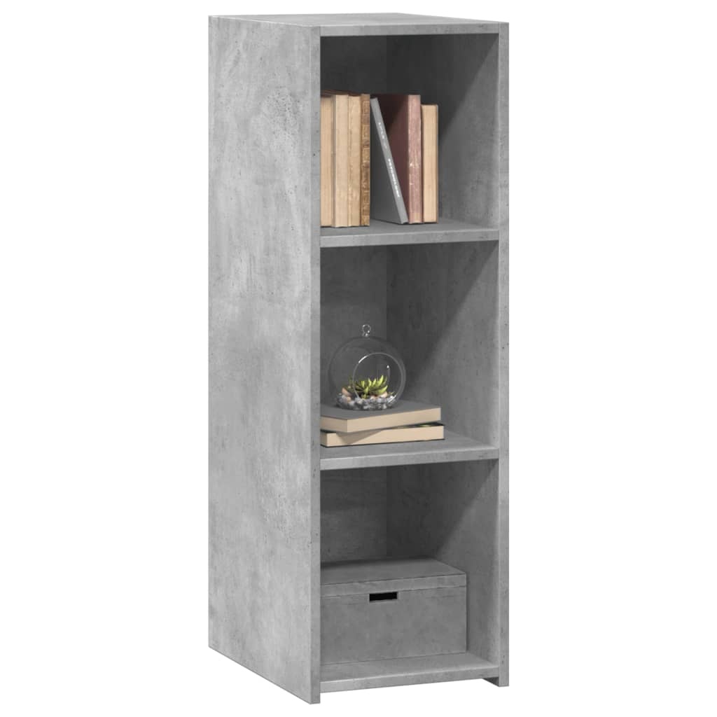 VidaXL Dressoir 30x41x93 cm bewerkt hout betongrijs