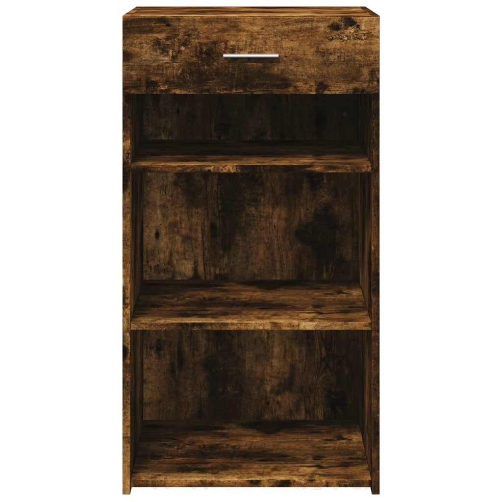 VidaXL Dressoir 50x42,5x93 cm bewerkt hout gerookt eikenkleurig