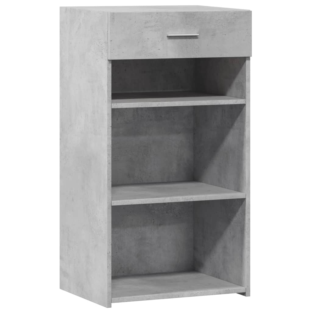 VidaXL Dressoir 50x42,5x93 cm bewerkt hout betongrijs