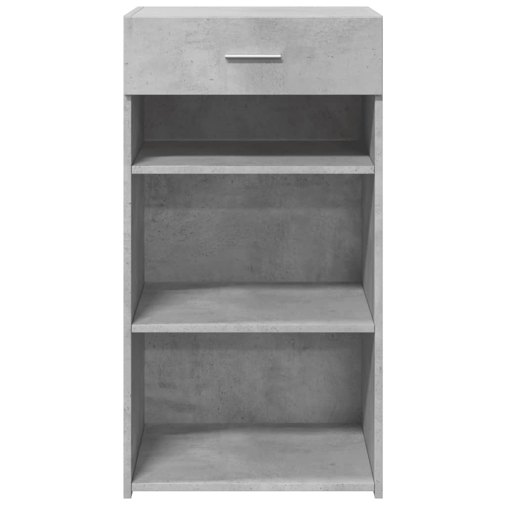 VidaXL Dressoir 50x42,5x93 cm bewerkt hout betongrijs