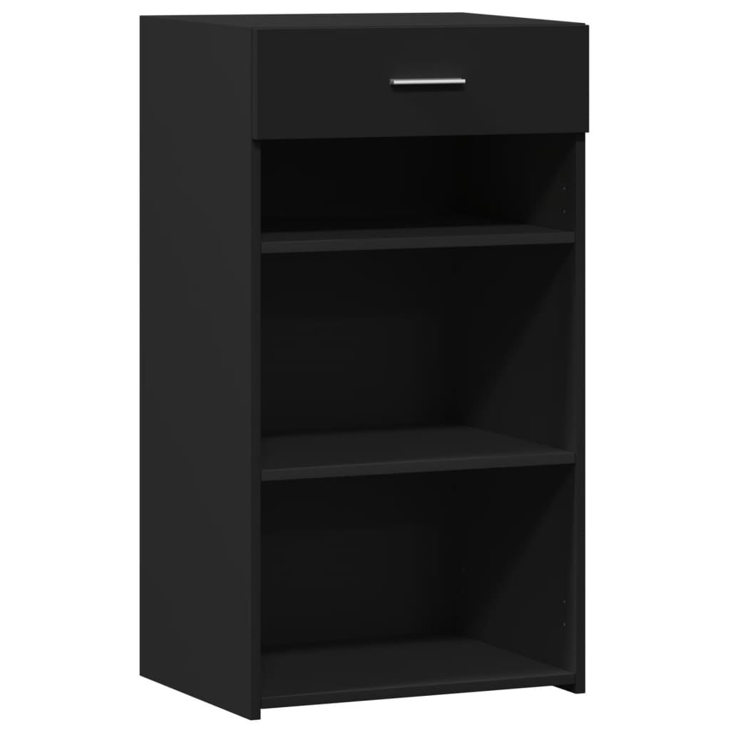 VidaXL Dressoir 50x42,5x93 cm bewerkt hout zwart