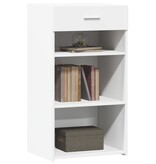 VidaXL Dressoir 50x42,5x93 cm bewerkt hout wit