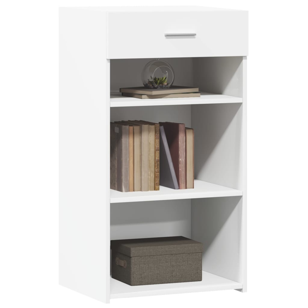 VidaXL Dressoir 50x42,5x93 cm bewerkt hout wit