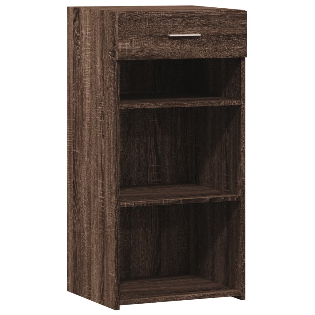 VidaXL Dressoir 45x42,5x93 cm bewerkt hout bruin eikenkleur