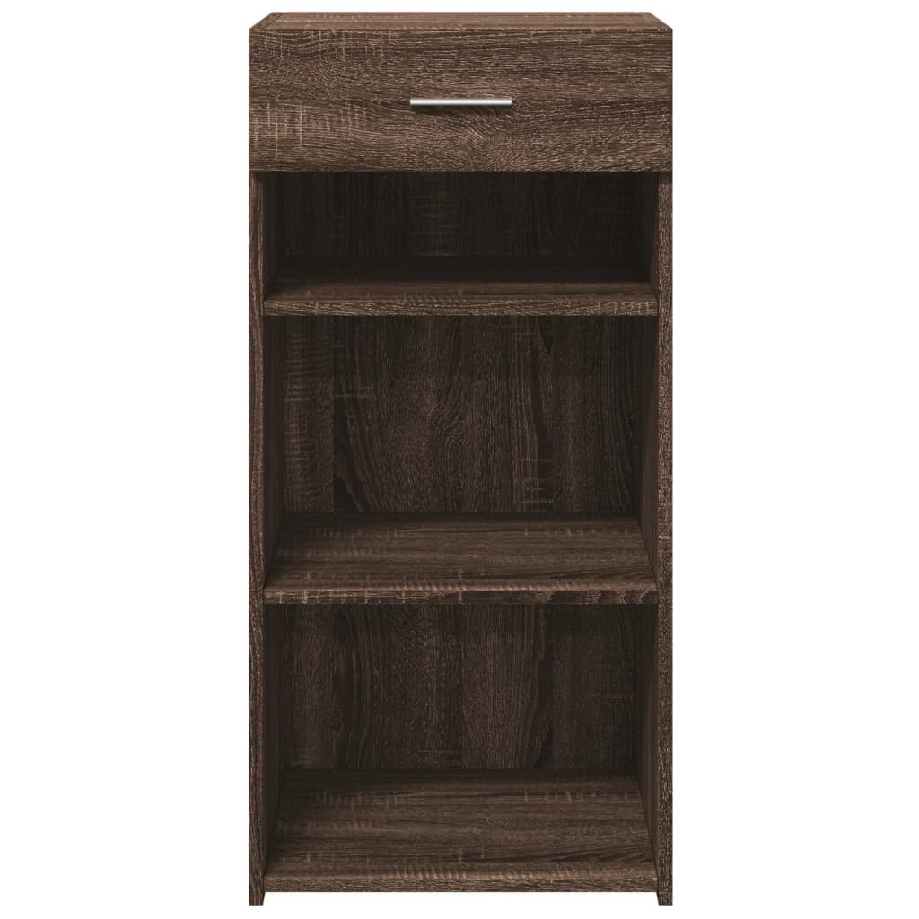 VidaXL Dressoir 45x42,5x93 cm bewerkt hout bruin eikenkleur