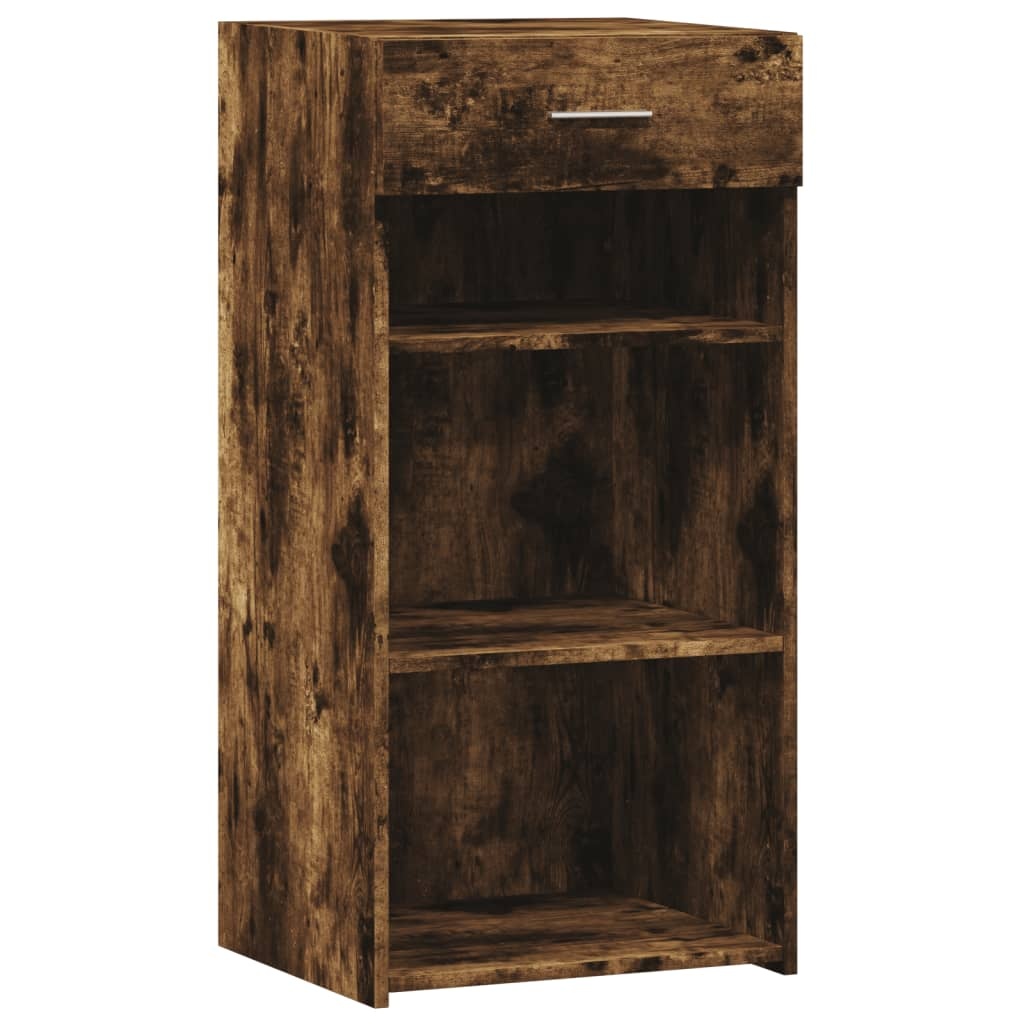 VidaXL Dressoir 45x42,5x93 cm bewerkt hout gerookt eikenkleurig