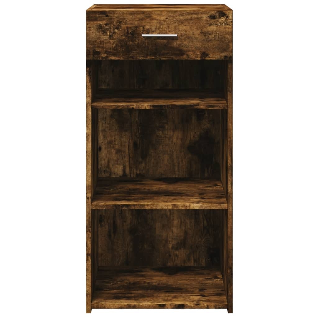 VidaXL Dressoir 45x42,5x93 cm bewerkt hout gerookt eikenkleurig