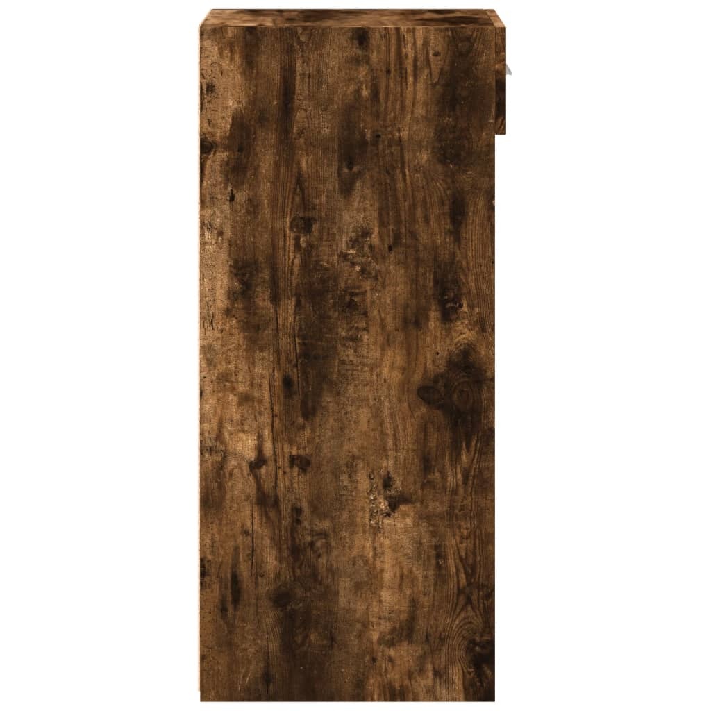 VidaXL Dressoir 45x42,5x93 cm bewerkt hout gerookt eikenkleurig