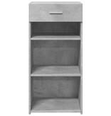 VidaXL Dressoir 45x42,5x93 cm bewerkt hout betongrijs
