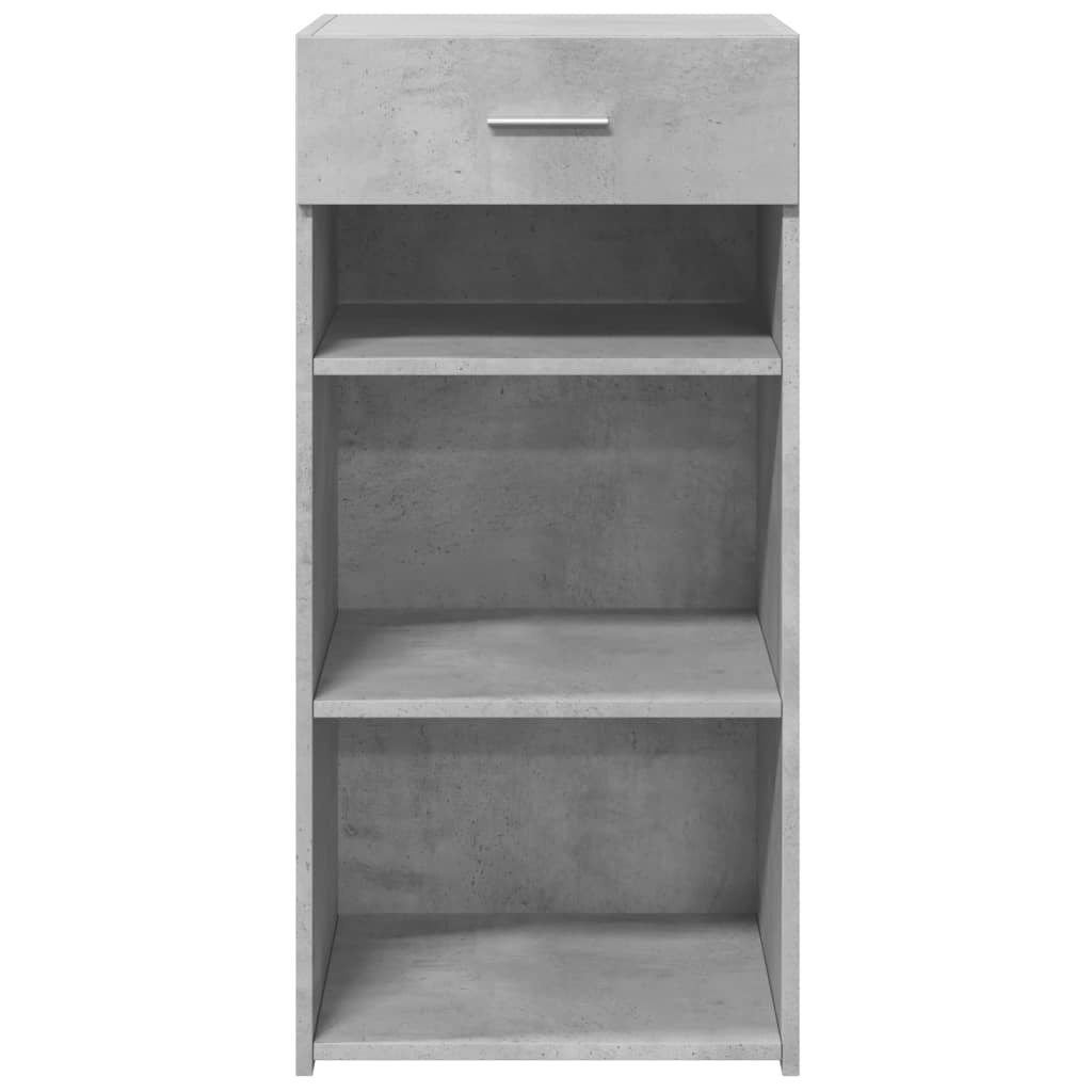 VidaXL Dressoir 45x42,5x93 cm bewerkt hout betongrijs