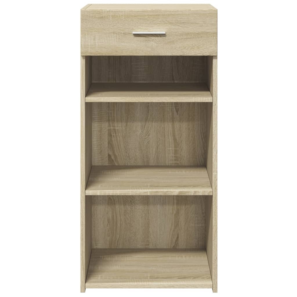 VidaXL Dressoir 45x42,5x93 cm bewerkt hout sonoma eikenkleurig