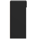 VidaXL Dressoir 45x42,5x93 cm bewerkt hout zwart