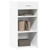 VidaXL Dressoir 45x42,5x93 cm bewerkt hout wit