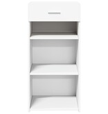 VidaXL Dressoir 45x42,5x93 cm bewerkt hout wit