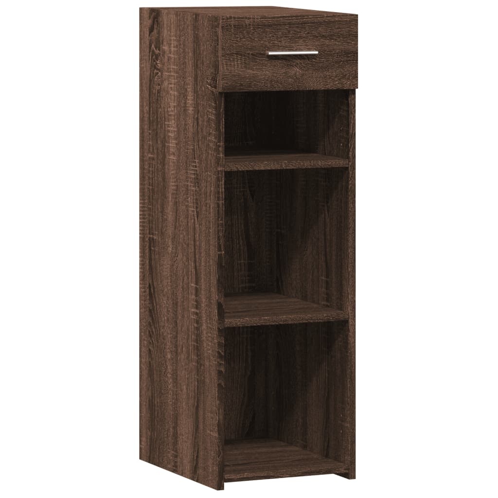 VidaXL Dressoir 40x42,5x93 cm bewerkt hout bruin eikenkleur