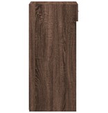 VidaXL Dressoir 40x42,5x93 cm bewerkt hout bruin eikenkleur
