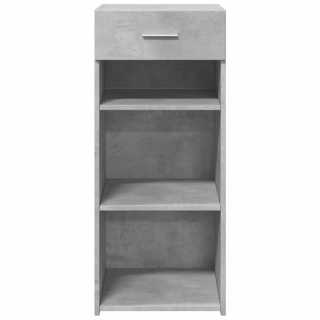 VidaXL Dressoir 40x42,5x93 cm bewerkt hout betongrijs