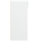 VidaXL Dressoir 40x42,5x93 cm bewerkt hout wit