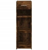 VidaXL Dressoir 30x42,5x93 cm bewerkt hout gerookt eikenkleurig