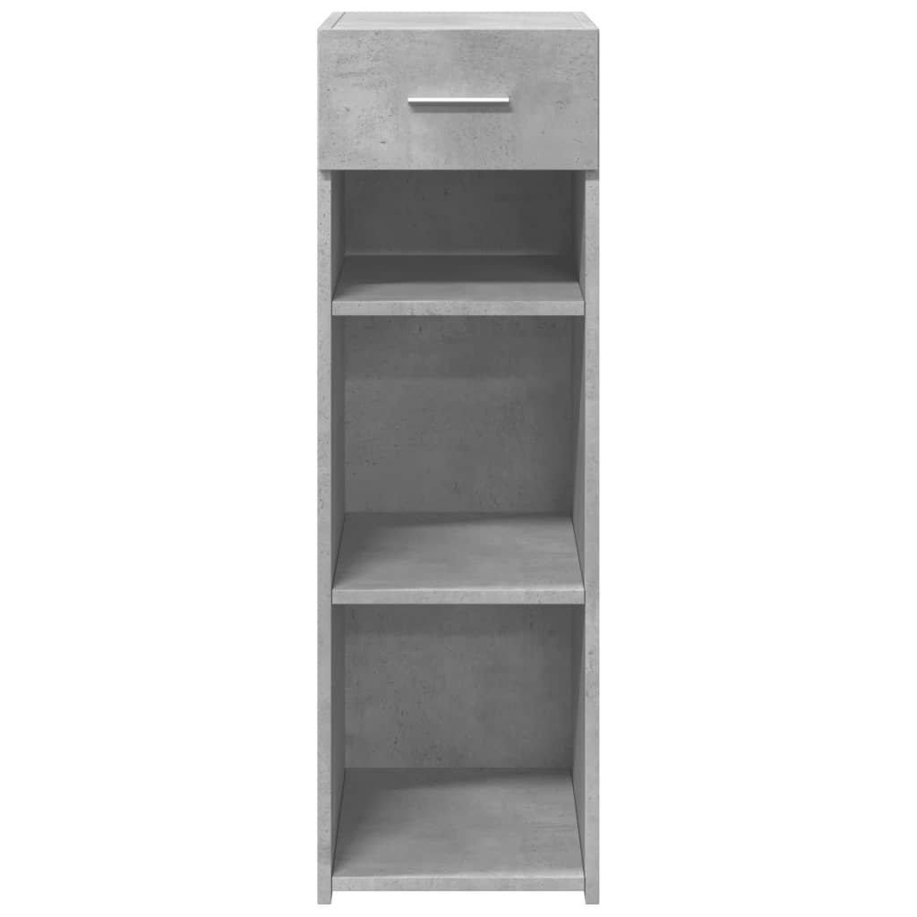 VidaXL Dressoir 30x42,5x93 cm bewerkt hout betongrijs