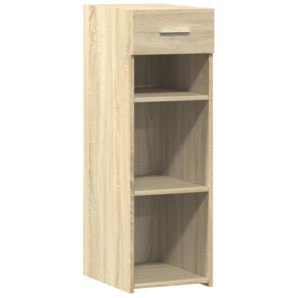VidaXL Dressoir 30x42,5x93 cm bewerkt hout sonoma eikenkleurig
