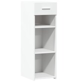 VidaXL Dressoir 30x42,5x93 cm bewerkt hout wit
