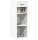 VidaXL Dressoir 30x42,5x93 cm bewerkt hout wit