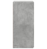 VidaXL Dressoir 50x42,5x93 cm bewerkt hout betongrijs