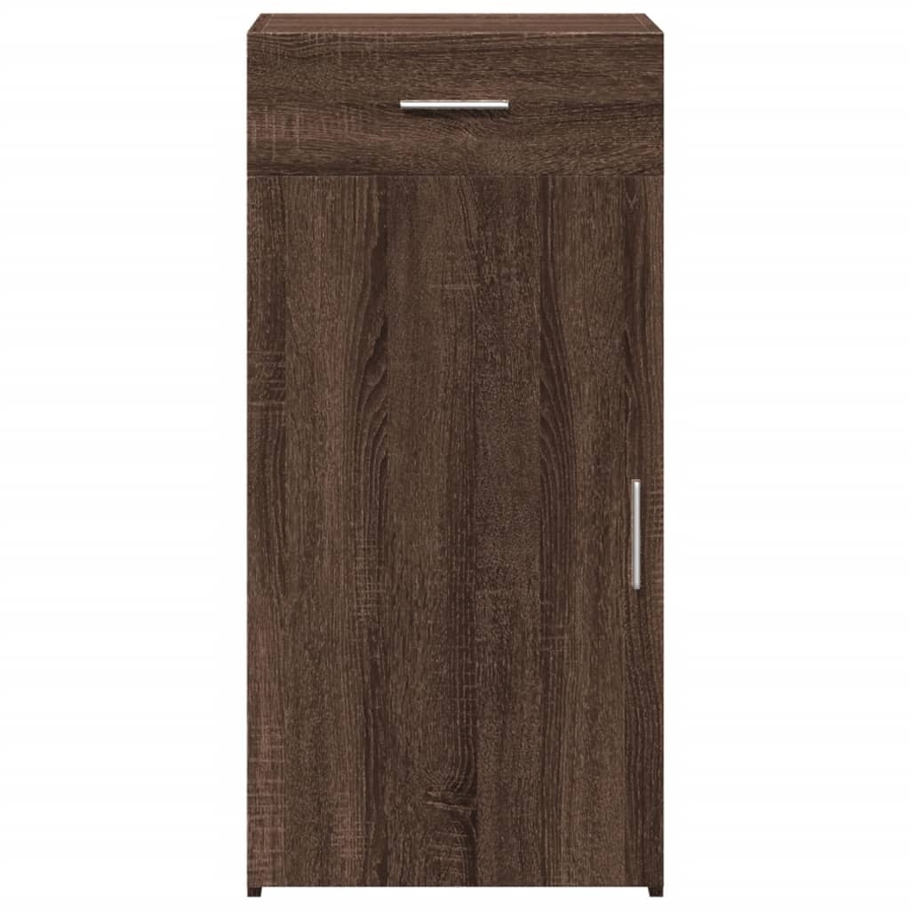 VidaXL Dressoir 45x42,5x93 cm bewerkt hout bruin eikenkleur