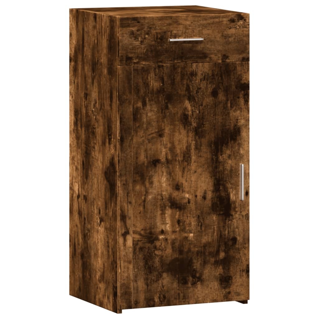 VidaXL Dressoir 45x42,5x93 cm bewerkt hout gerookt eikenkleurig