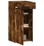 VidaXL Dressoir 45x42,5x93 cm bewerkt hout gerookt eikenkleurig