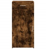 VidaXL Dressoir 45x42,5x93 cm bewerkt hout gerookt eikenkleurig