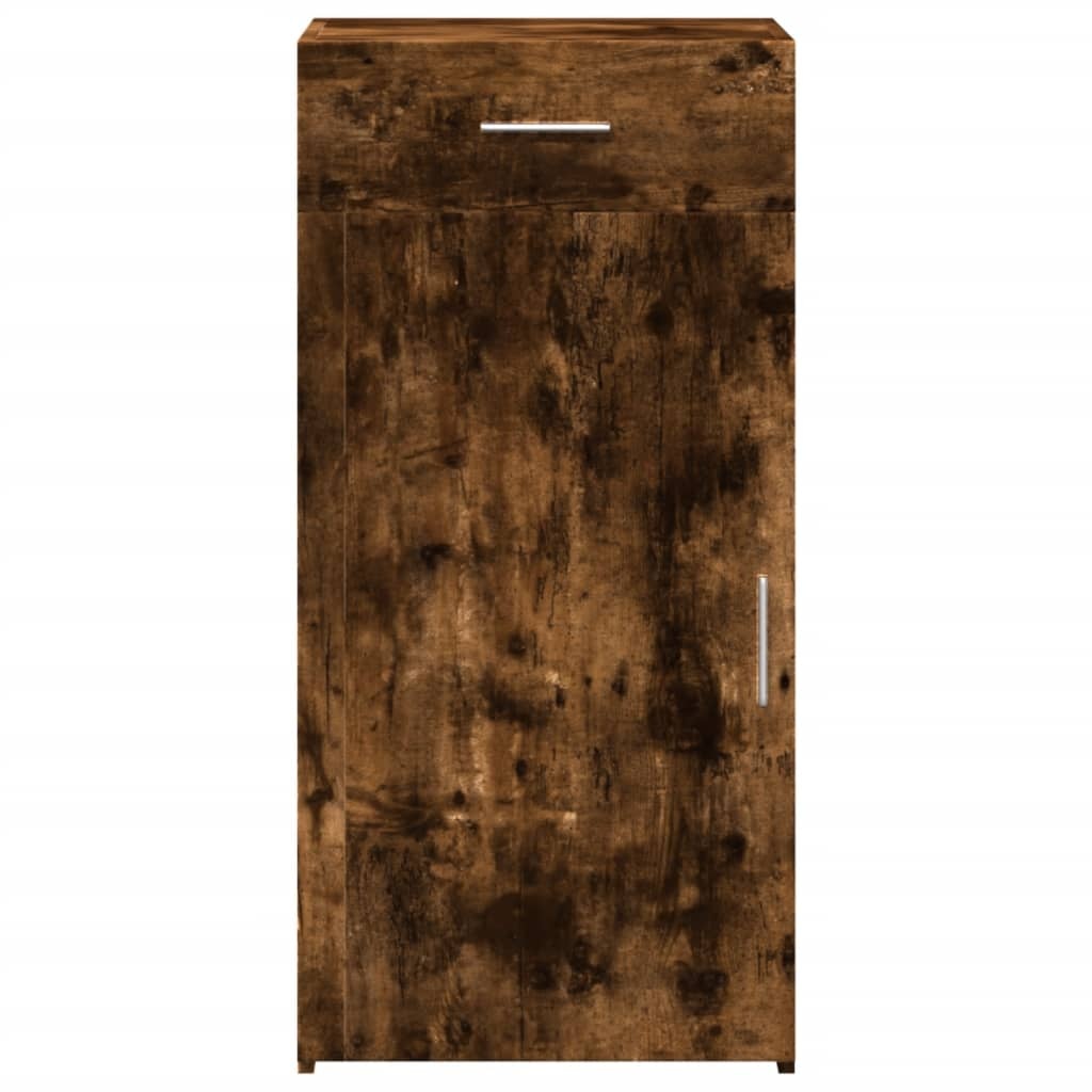 VidaXL Dressoir 45x42,5x93 cm bewerkt hout gerookt eikenkleurig